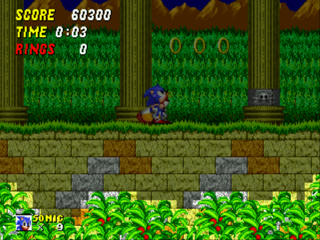 Sonic The Hedgehog 2 (Beta 4) Screenshot 1